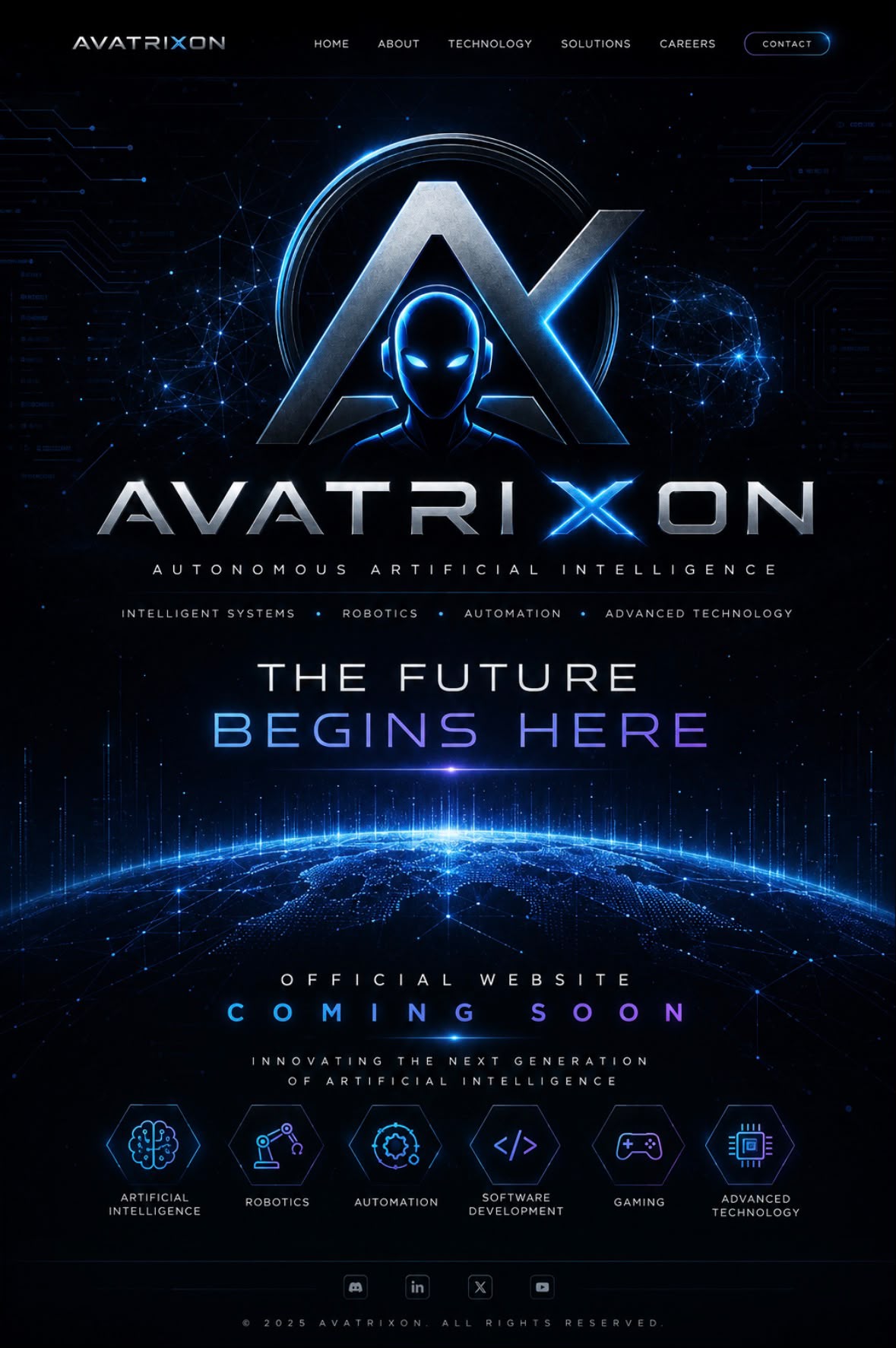 AVATRIXON Official Website Coming Soon